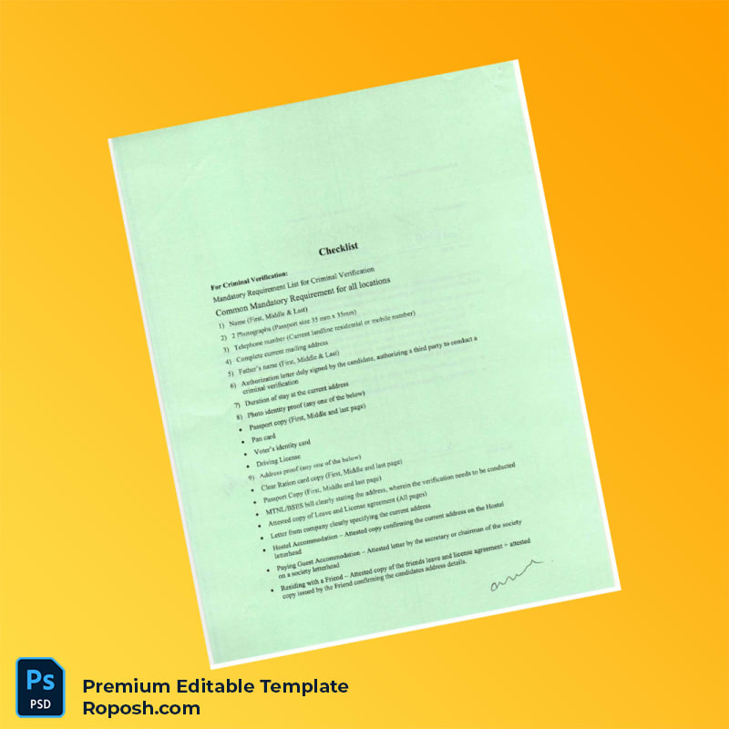 Customizable India Background Verification Employment Verification Letter Word & PDF Template 5 page Customizable India Background Verification Employment Verification Letter Word & PDF Template 5 page