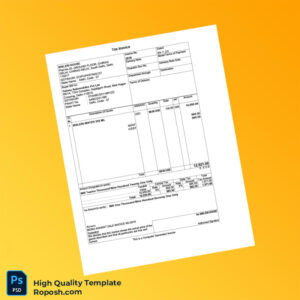 India Bisleri House Invoice Template in Word and PDF formats India Bisleri House Invoice Template in Word and PDF formats