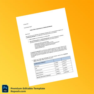 Customizable India CT Software Solutions Employment Verification Letter Word & PDF Template 3 page