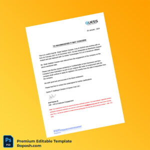 Customizable India Ca India Technologies Pvt Ltd Employment Verification Letter Word & PDF Template Customizable India Ca India Technologies Pvt Ltd Employment Verification Letter Word & PDF Template