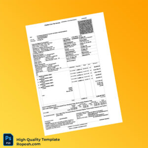 India Calcutta Metal Corporation Challan Cum Tax Invoice Template in Word and PDF formats 4 page