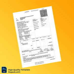 India Calpro Specialities Pvt Ltd Tax Invoice Template in Word and PDF formats India Calpro Specialities Pvt Ltd Tax Invoice Template in Word and PDF formats