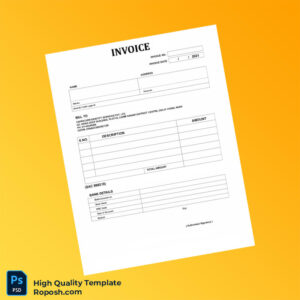 India Capricorn Identity Services Pvt Ltd Invoice Template in Word and PDF formats