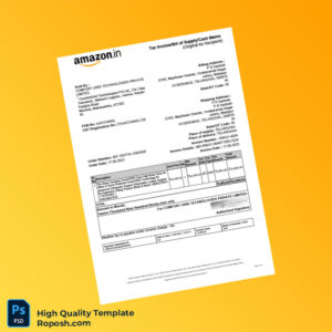 India Comfort Grid Technologies Private Limited Invoice Template in Word and PDF formats