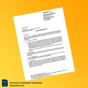 Customizable India Conduent Business Services India LLP Employment Verification Letter Word & PDF Template 7 page