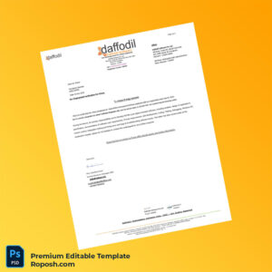 Customizable India Daffodil Software Employment Verification Letter Word & PDF Template 5 page Customizable India Daffodil Software Employment Verification Letter Word & PDF Template 5 page