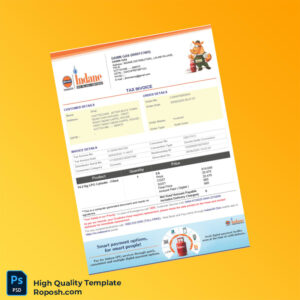 India Dawn Gas Tax Invoice Template in Word and PDF formats 2 page India Dawn Gas Tax Invoice Template in Word and PDF formats 2 page