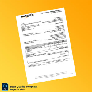India DawnTech Electronics Private Limited Invoice Template in Word and PDF formats