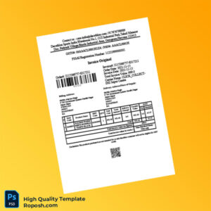 India Decathlon Sports India Invoice Template in Word and PDF formats