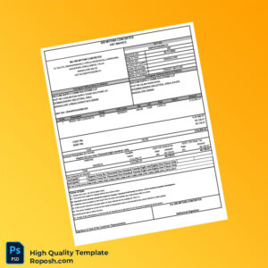 India Deccan Supply Chain Solutions LLP Invoice Template in Word and PDF formats 3 page