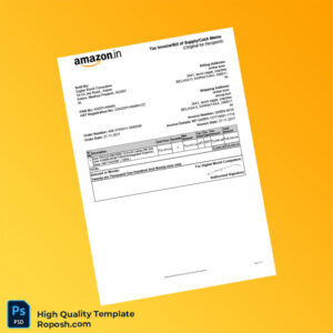 India Digital World Computers Tax Invoice Template in Word and PDF formats India Digital World Computers Tax Invoice Template in Word and PDF formats