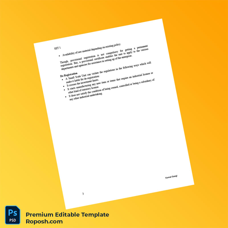 Customizable India Director of Industries Registration Certificate Editable Word & PDF Template 3 page Customizable India Director of Industries Registration Certificate Editable Word & PDF Template 3 page