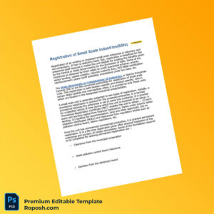 Customizable India District Industries Centre Business Registration Certificate Editable Word & PDF Template 8 page Customizable India District Industries Centre Business Registration Certificate Editable Word & PDF Template 8 page