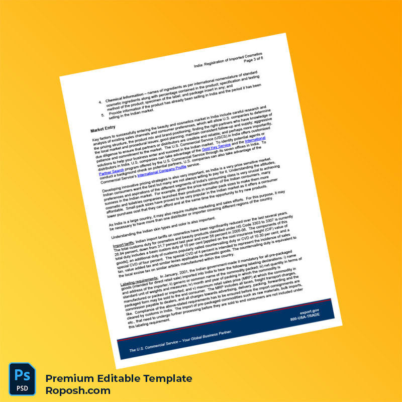 Customizable India Drug Regulatory Authority Business Registration Certificate Editable Word & PDF Template 6 page Customizable India Drug Regulatory Authority Business Registration Certificate Editable Word & PDF Template 6 page