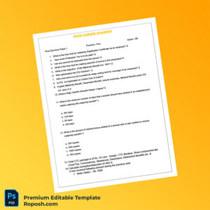 India Employers Editable Registration Certificate Editable Word & PDF Template 5 page