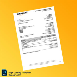 India Evergreen Enterprises Invoice Template in Word and PDF formats