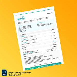 India Expedient Healthcare Marketing Pvt Ltd Invoice Template in Word and PDF formats 2 page India Expedient Healthcare Marketing Pvt Ltd Invoice Template in Word and PDF formats 2 page