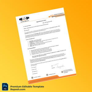 Customizable India FK Enterprises Appointment Letter Word & PDF Template