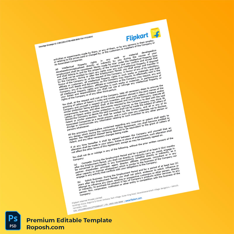Customizable India Flipkart Employment Verification Letter Word & PDF Template 8 page Customizable India Flipkart Employment Verification Letter Word & PDF Template 8 page