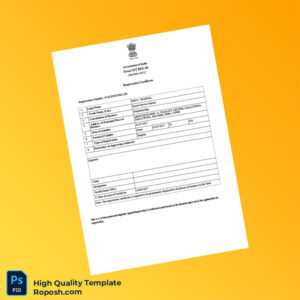 India GST Authority Registration Certificate Template in Word and PDF formats 3 page India GST Authority Registration Certificate Template in Word and PDF formats 3 page