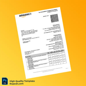 India Girnar Food Beverages Pvt Ltd Tax Invoice Template in Word and PDF formats 2 page India Girnar Food Beverages Pvt Ltd Tax Invoice Template in Word and PDF formats 2 page