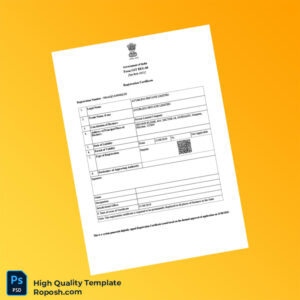 India Government GST Registration Certificate Template in Word and PDF formats 3 page India Government GST Registration Certificate Template in Word and PDF formats 3 page