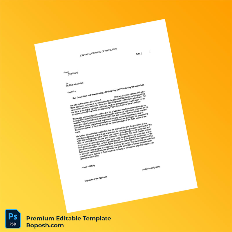 Customizable India HDFC Bank Registration Certificate Editable Word & PDF Template 2 page Customizable India HDFC Bank Registration Certificate Editable Word & PDF Template 2 page