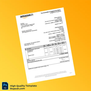 India Harminder Singh Invoice Template in Word and PDF formats India Harminder Singh Invoice Template in Word and PDF formats