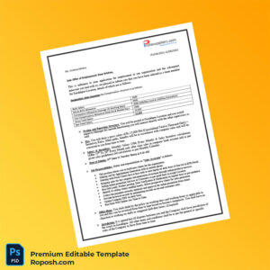 Customizable India IDEASPROMO SOLUTIONS Employment Verification Letter Word & PDF Template 2 page