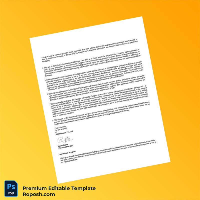 Customizable India IGT Solutions Private Limited Employment Verification Letter Word & PDF Template 5 page Customizable India IGT Solutions Private Limited Employment Verification Letter Word & PDF Template 5 page