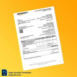 India IT Refurb India Invoice Template in Word and PDF formats