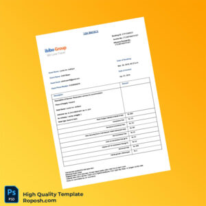 India Ibibo Group Invoice Template in Word and PDF formats 2 page India Ibibo Group Invoice Template in Word and PDF formats 2 page