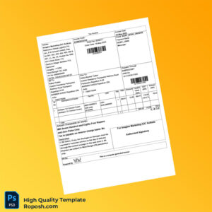 India Imagine Marketing D2C Invoice Template in Word and PDF formats India Imagine Marketing D2C Invoice Template in Word and PDF formats