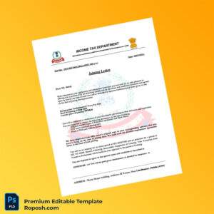 Customizable India Income Tax Department Employment Verification Letter Word & PDF Template 3 page Customizable India Income Tax Department Employment Verification Letter Word & PDF Template 3 page