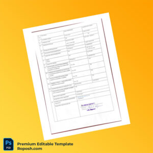 Customizable India Indus Exports Employment Verification Letter Word & PDF Template