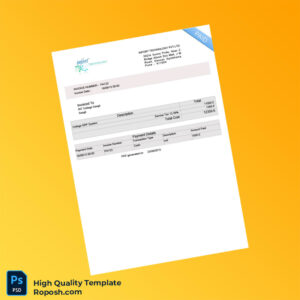 India Infort Technology Pvt Ltd Invoice Template in Word and PDF formats