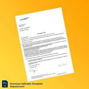 Customizable India Jai Ambulance Service Employment Verification Letter Word & PDF Template 4 page