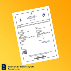 Customizable India Jorhat Medical College and Hospital Birth Registration Certificate Editable Word & PDF Template Customizable India Jorhat Medical College and Hospital Birth Registration Certificate Editable Word & PDF Template