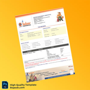 India Kalkaji Gas Service Tax Invoice Template in Word and PDF formats 2 page India Kalkaji Gas Service Tax Invoice Template in Word and PDF formats 2 page