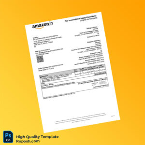 India Katastimaaone Private Limited Tax Invoice Template in Word and PDF formats India Katastimaaone Private Limited Tax Invoice Template in Word and PDF formats
