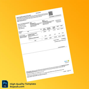 India Kaushalya Logistics Private Limited Invoice Template in Word and PDF formats India Kaushalya Logistics Private Limited Invoice Template in Word and PDF formats
