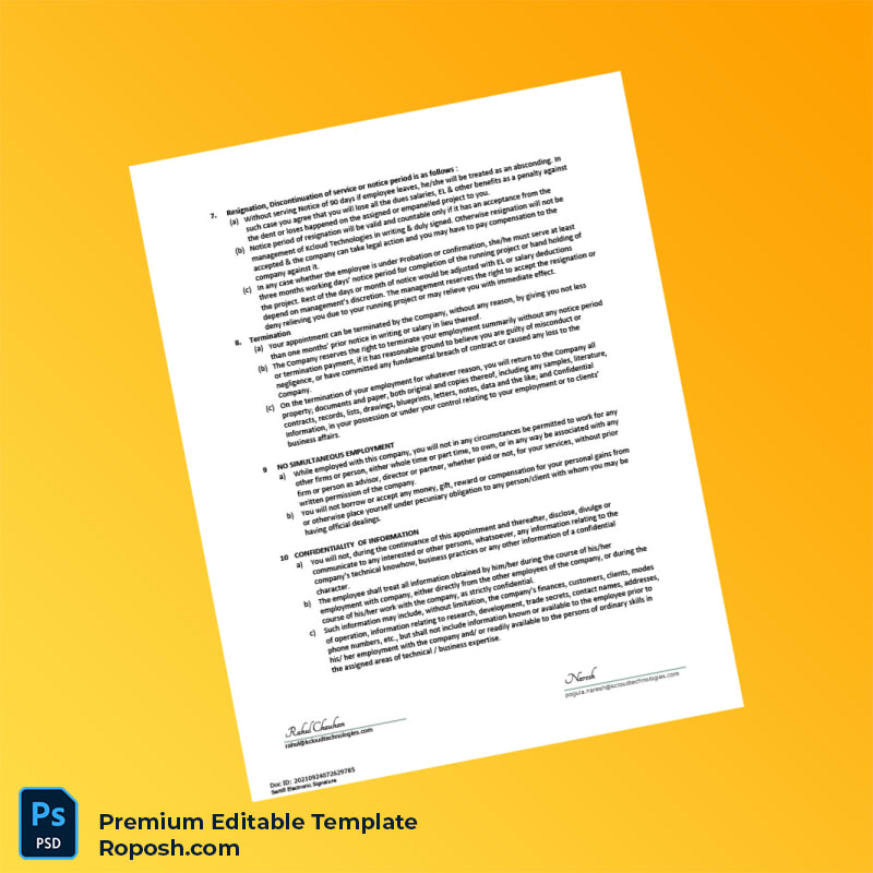 Customizable India Kcloud Technologies Employment Verification Letter Word & PDF Template 4 page Customizable India Kcloud Technologies Employment Verification Letter Word & PDF Template 4 page