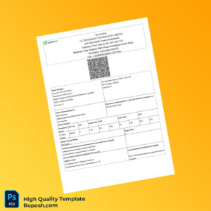 India LE TRAVENUES TECHNOLOGY LIMITED Invoice Template in Word and PDF formats