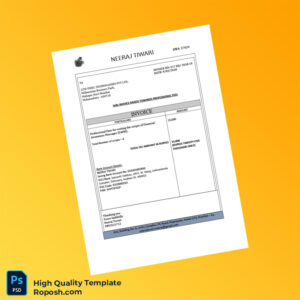 India Live Pixel Technologies Pvt Ltd Invoice Template in Word and PDF formats