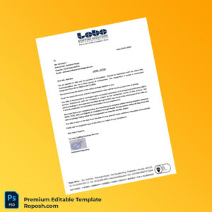 Customizable India Lobo Staffing Solutions Pvt Ltd Employment Verification Letter Word & PDF Template 3 page