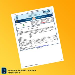 Customizable India MSME Udyog Aadhaar Registration Certificate Editable Word & PDF Template Customizable India MSME Udyog Aadhaar Registration Certificate Editable Word & PDF Template