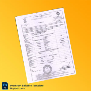 Customizable India Maharashtra Maritime Board Registration Certificate Editable Word & PDF Template Customizable India Maharashtra Maritime Board Registration Certificate Editable Word & PDF Template