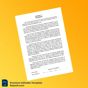 Customizable India Maharashtra Tax Registration Certificate Editable Word & PDF Template 2 page