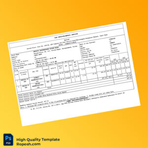 India MedPlus Tax Invoice Template in Word and PDF formats