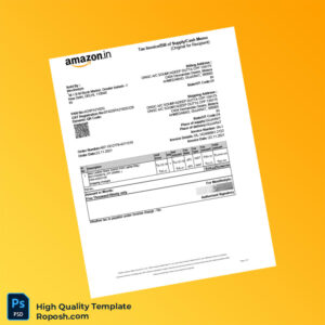 India Mexlifestyle Tax Invoice Template in Word and PDF formats India Mexlifestyle Tax Invoice Template in Word and PDF formats